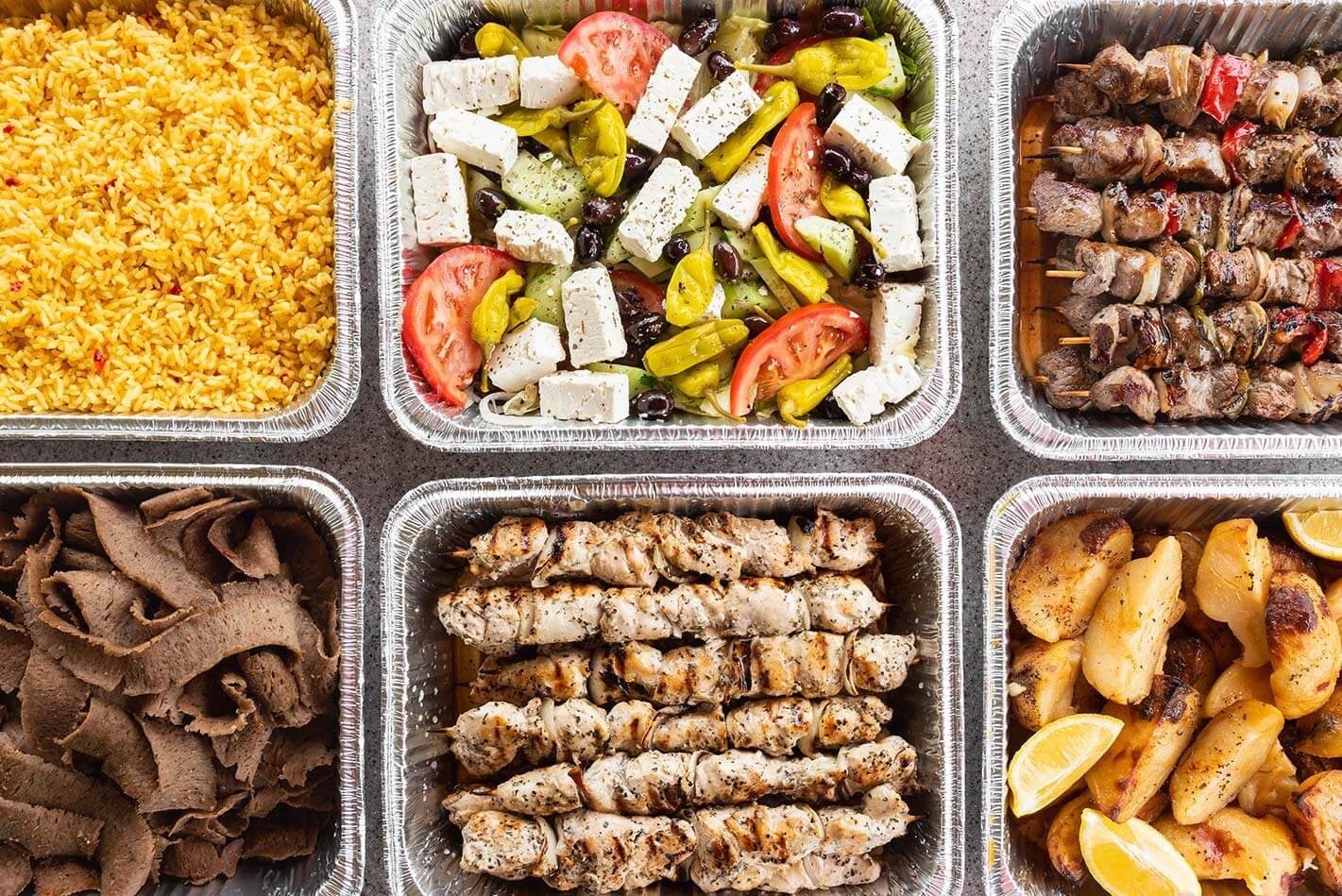 Greek food catering