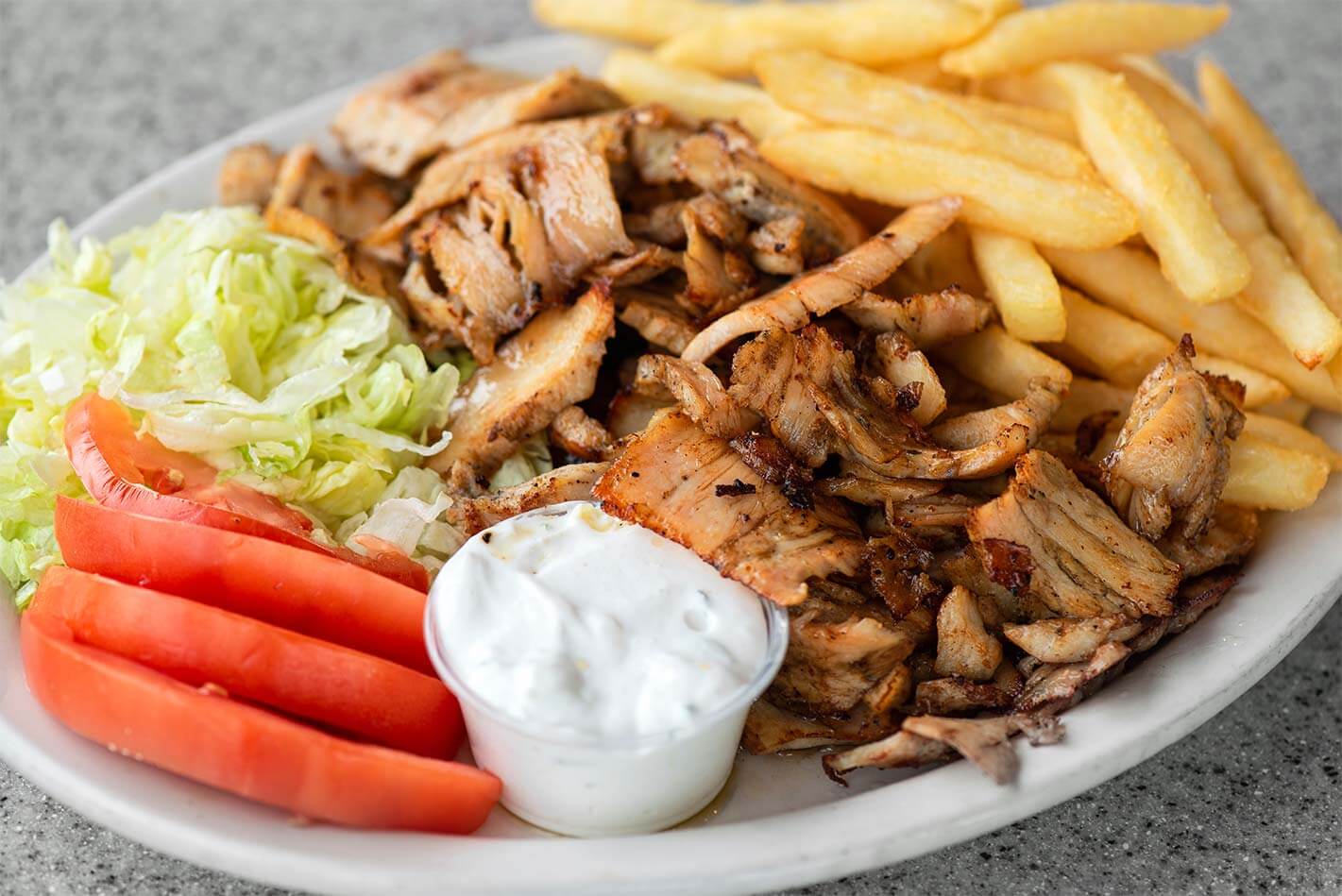 Chicken Gyros Plate